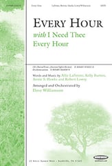 Every Hour SATB choral sheet music cover